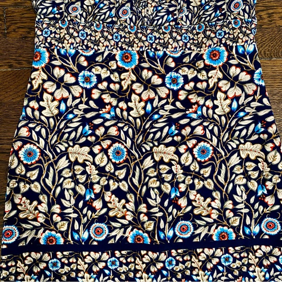 Maeve Anthropologie Blue Floral Dress - Picture 2 of 5